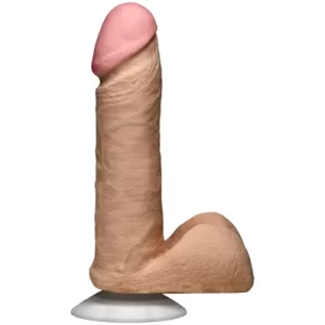 Dildo with Vac-U-Lock Suction Cup -  6" / 15 cm - Vanilla