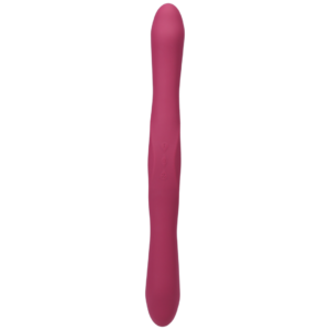 Duet - Double Ended Vibrator with Wireless Remote - Berry