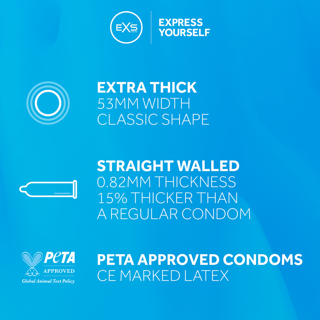 EXS Extra Thick - Condoms - 100 Pieces - Image 4