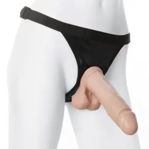 Realistic Cock + Ultra Harness - 8" / 20 cm