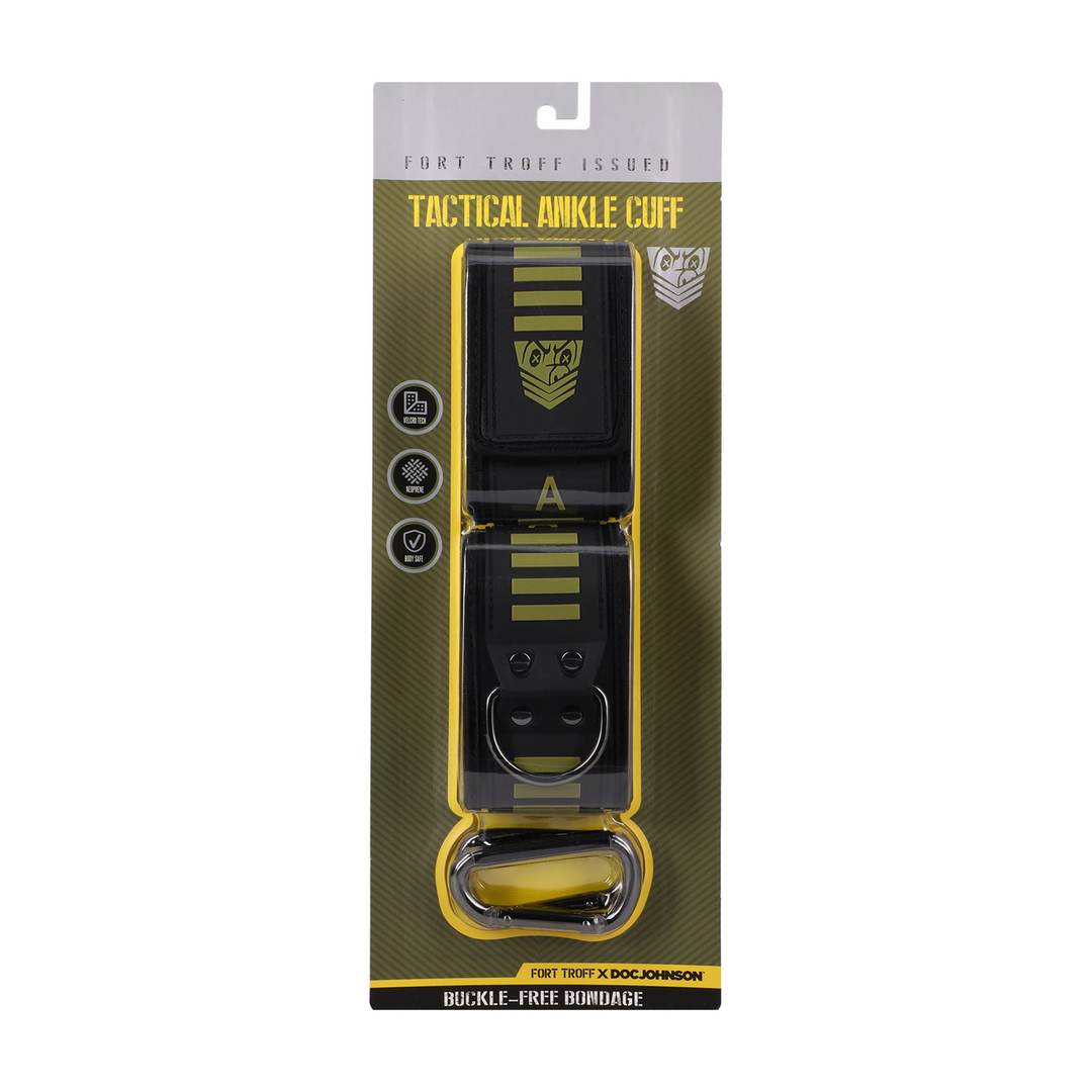 Tactical Ankle Cuffs - Black/Green - Image 2