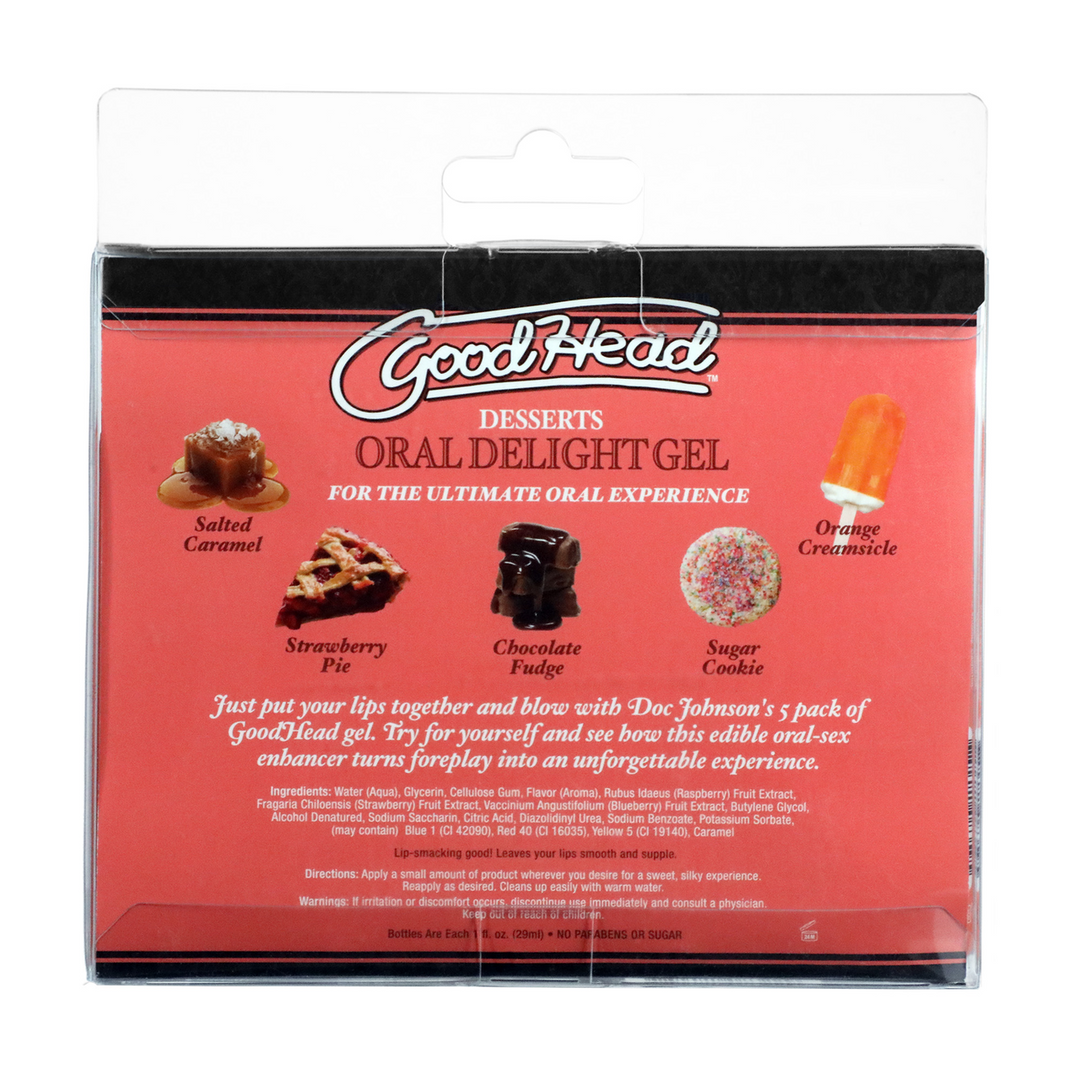 Oral Delight Gel - Desserts - 5 Pack - 1 fl oz / 29 ml - Image 3