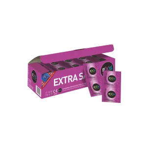 Extra Safe - 144 pack - natural latex-plain color