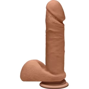 Perfect D with Balls ULTRASKYN - 7" / 18 cm - Caramel