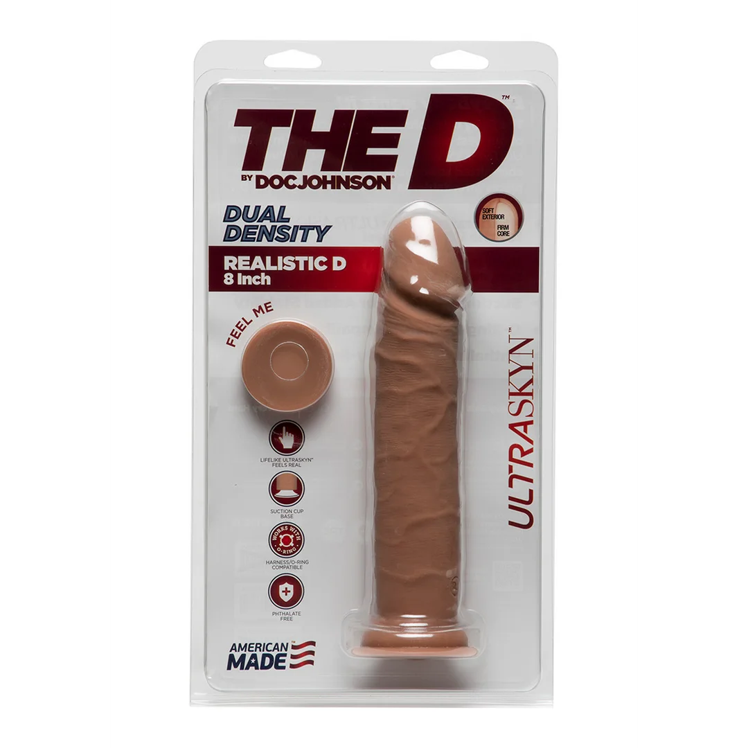 Realistic Dildo ULTRASKYN - 8" / 20 cm - Caramel