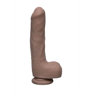Uncut D + Balls ULTRASKYN - 9" / 22 cm - Caramel