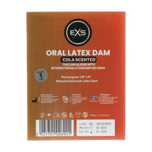 EXS Oral Dam - Cola - 1 Piece