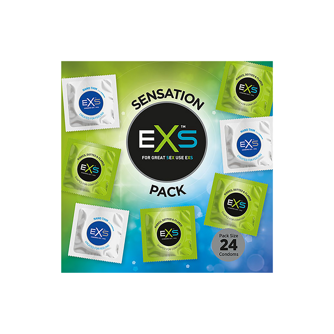 EXS Sensation Pack - Condoms - 24 Pieces - Image 4