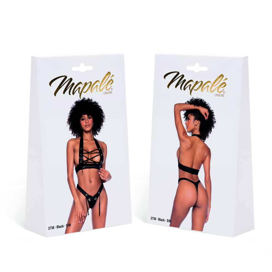 Two Piece Set - S/M - Black - Image 2