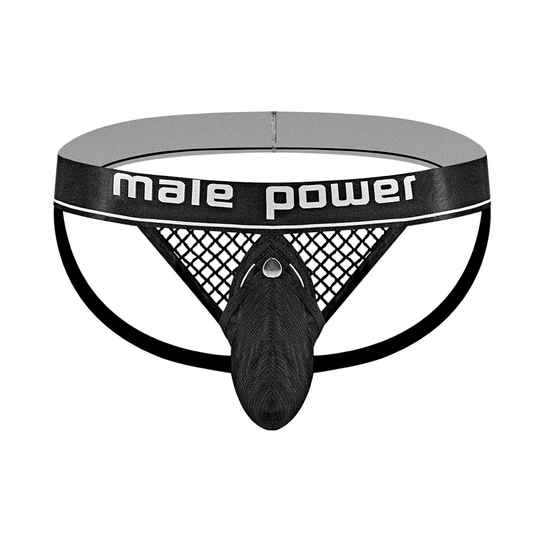 Cock Ring Jock - L/XL - Black - Image 5