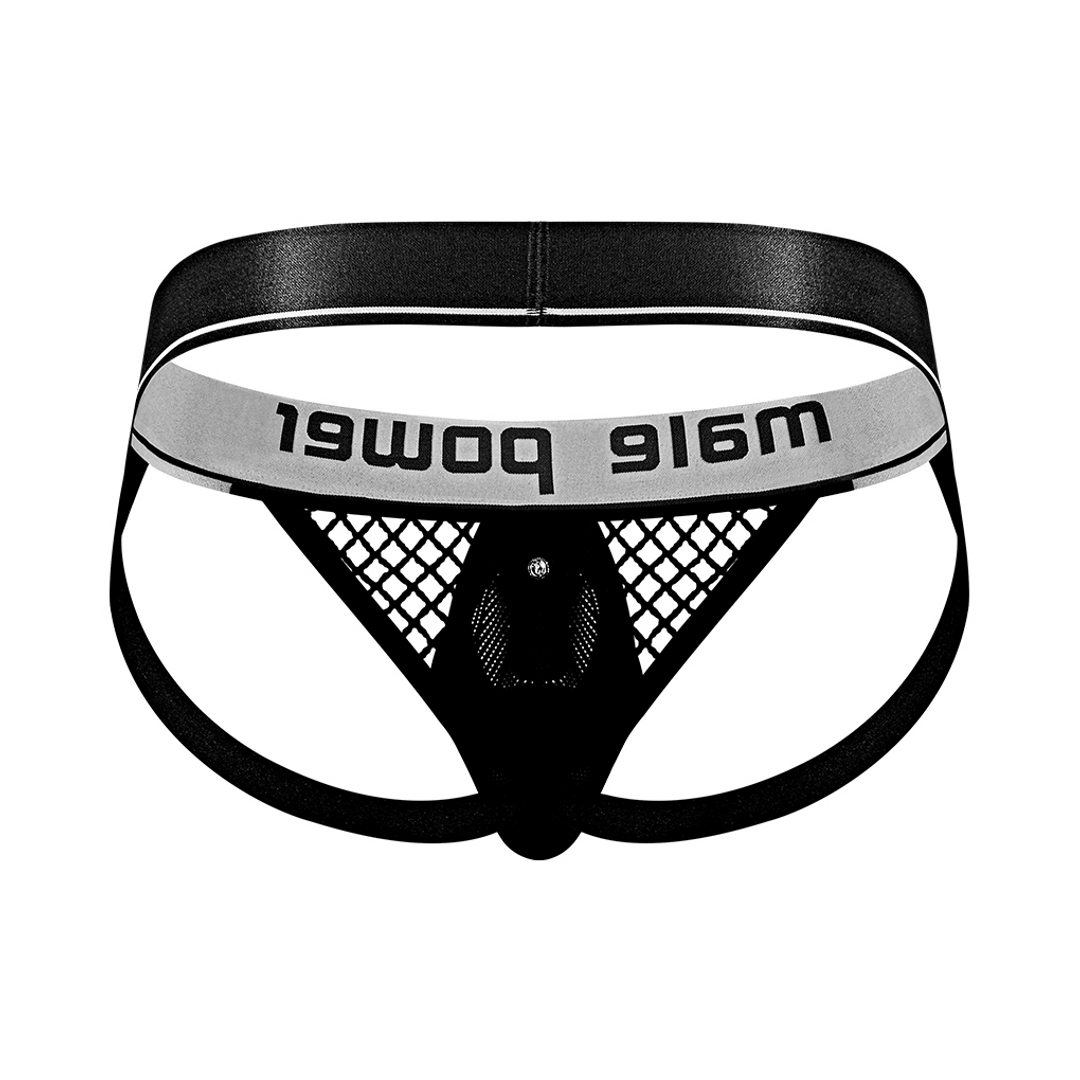 Cock Ring Jock - L/XL - Black - Image 6