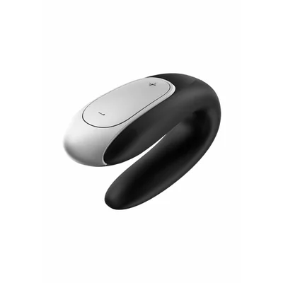Double Fun Partner Vibrator - Black