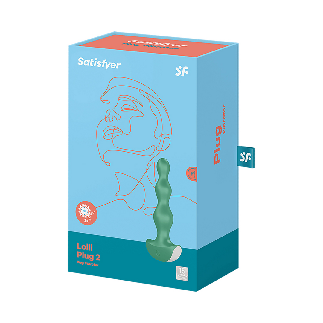 Lolli Plug 2 - Classic Vibrator - Green - Image 2