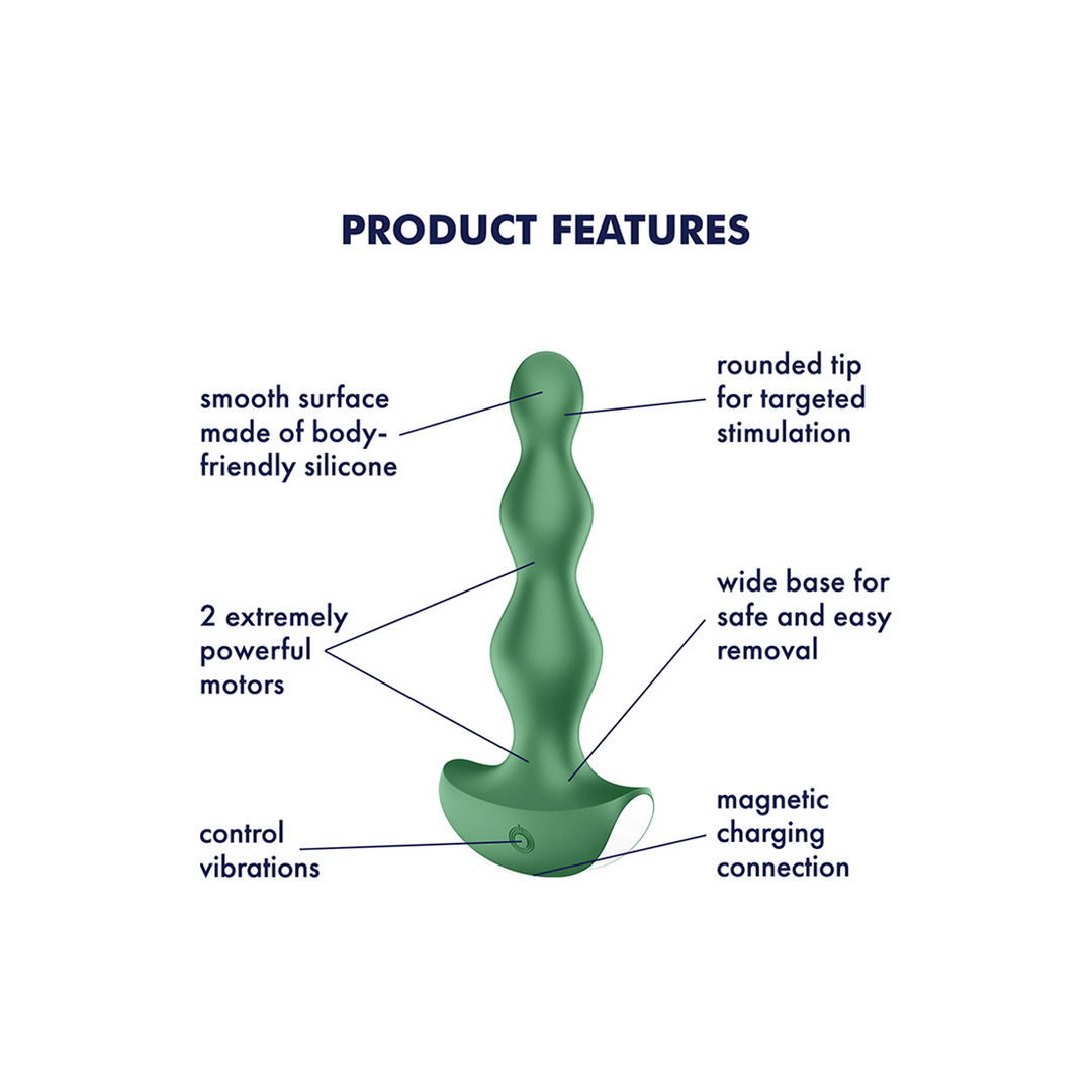 Lolli Plug 2 - Classic Vibrator - Green - Image 4