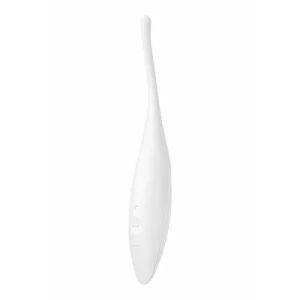Twirling Joy Tip Vibrator - White