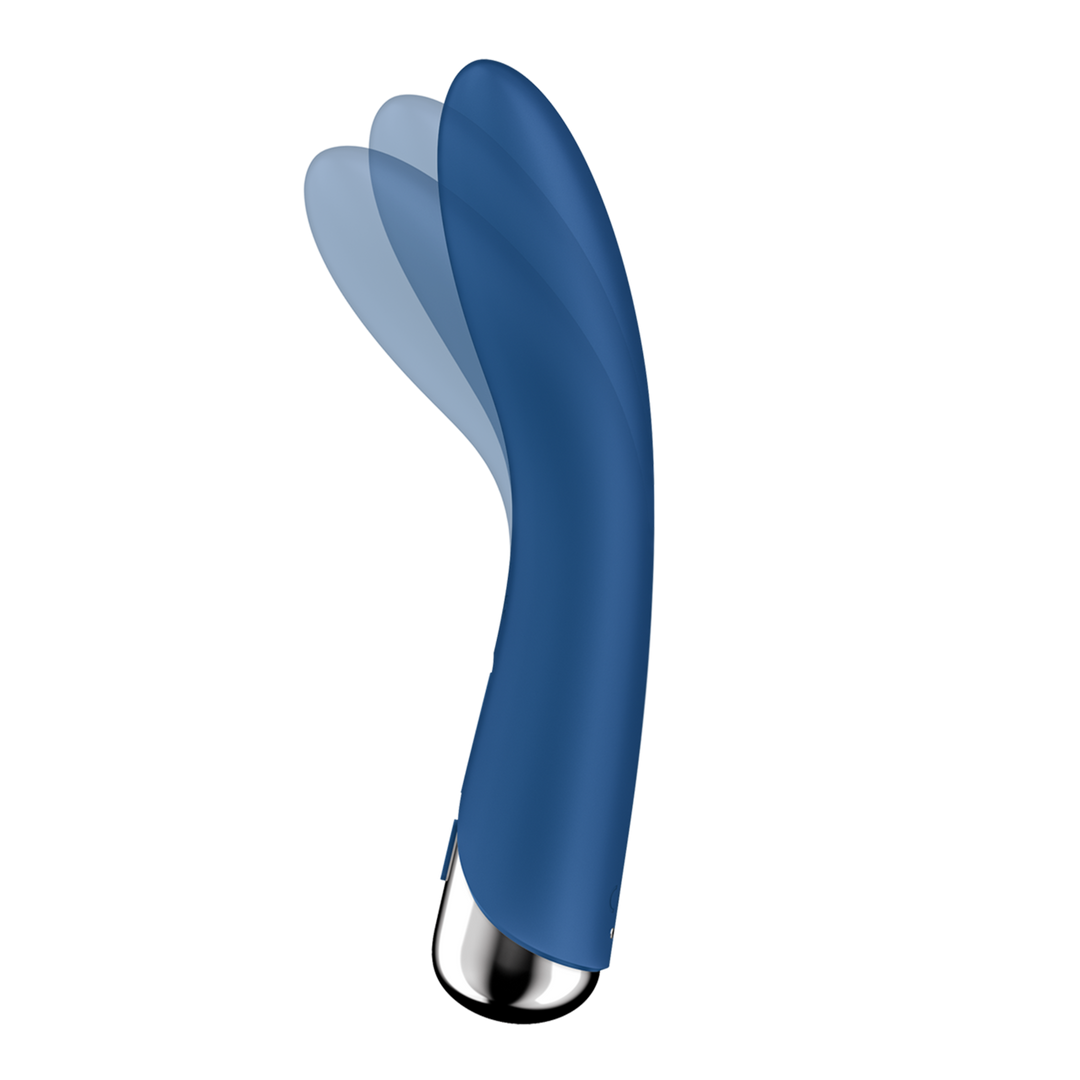 Spinning Vibe 1 - Rotating G-Spot Vibrator - Blue - Image 7