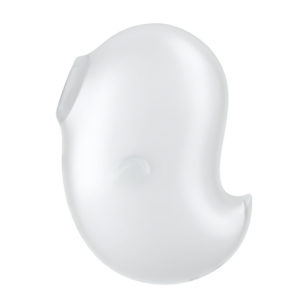 Cutie Ghost - Air Pulse Vibrator - White - Image 4
