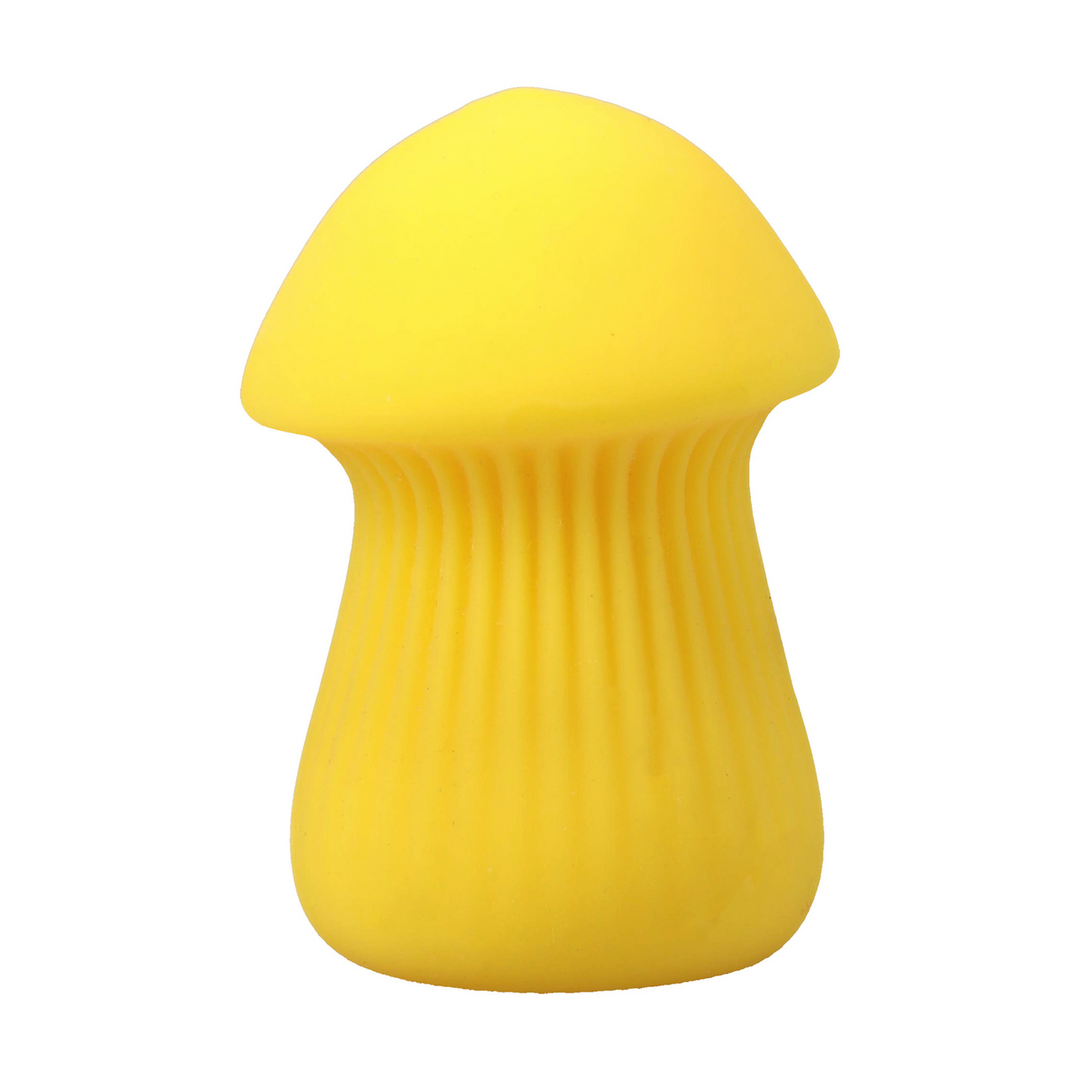 Mushroom Stroker - ULTRASKYN Mini Stroker - Yellow - Image 5