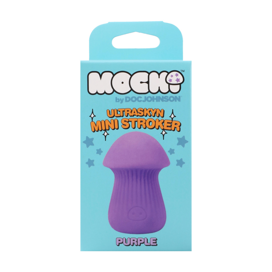 Mushroom Stroker - ULTRASKYN Mini Stroker - Purple - Image 4