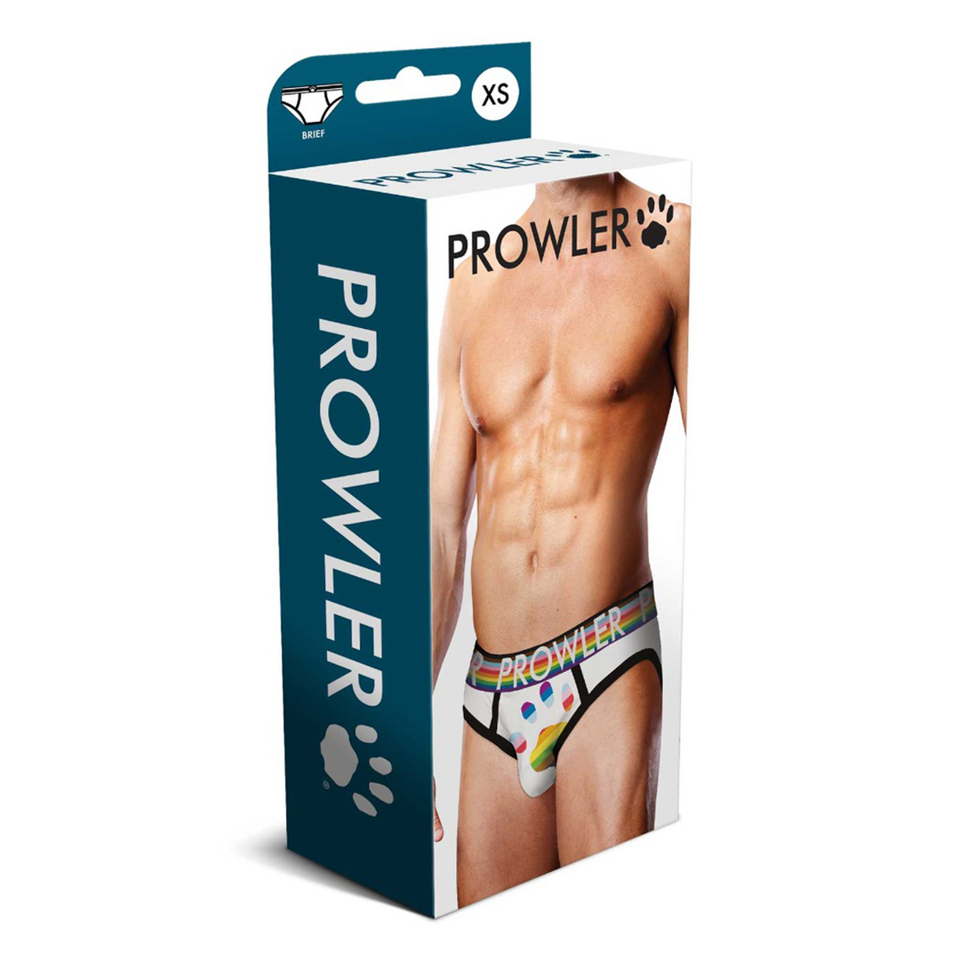 Oversized Paw Brief - XS - White - Image 2