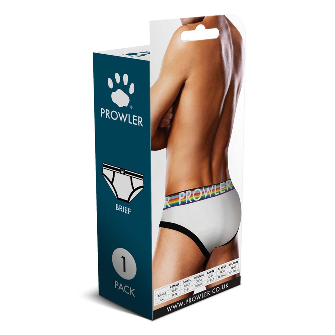 Oversized Paw Brief - XS - White - Image 3
