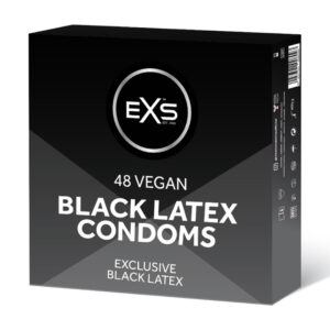 EXS Black Latex - Condoms - 48 Pieces