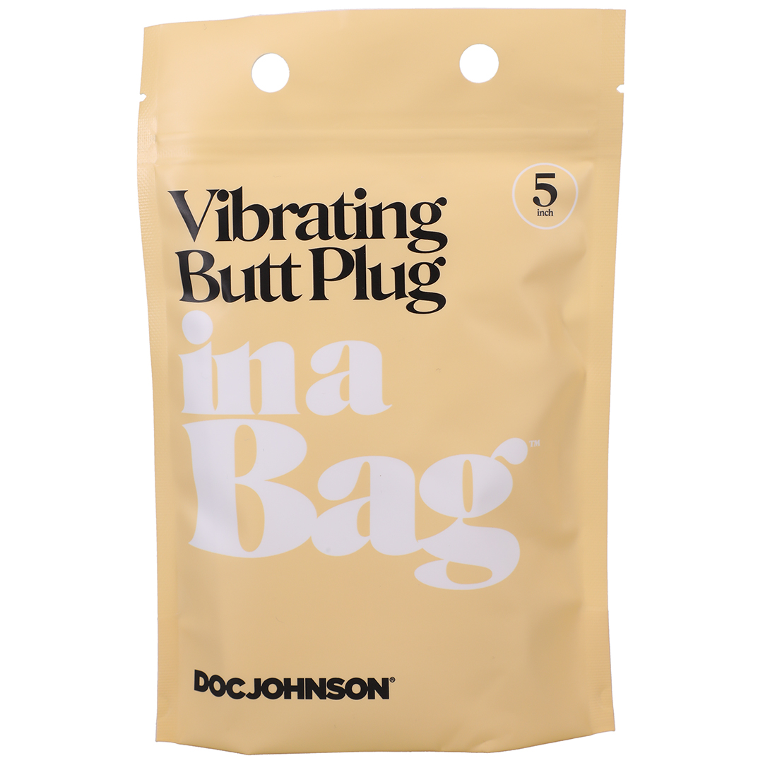 Vibrating Butt Plug - 5 / 12 cm - Black - Image 2