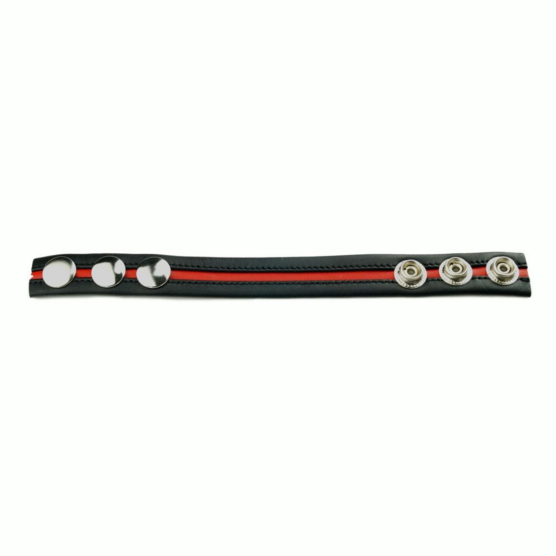 Cock Strap - Black/Red - Image 2