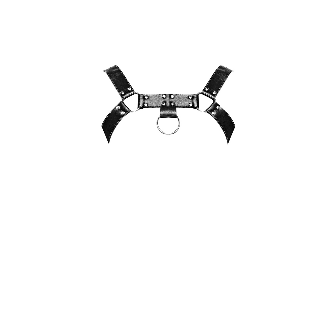Ram - Imitation Leather Harness - One Size - Black - Image 3