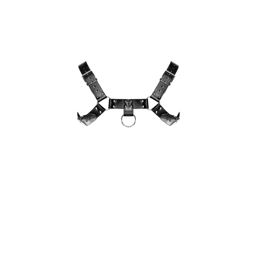 Ram - Imitation Leather Harness - One Size - Black - Image 4