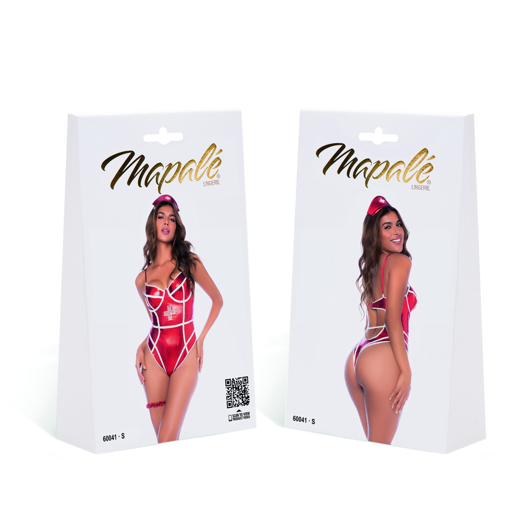 Costume Nurse - XL - Red - Image 2