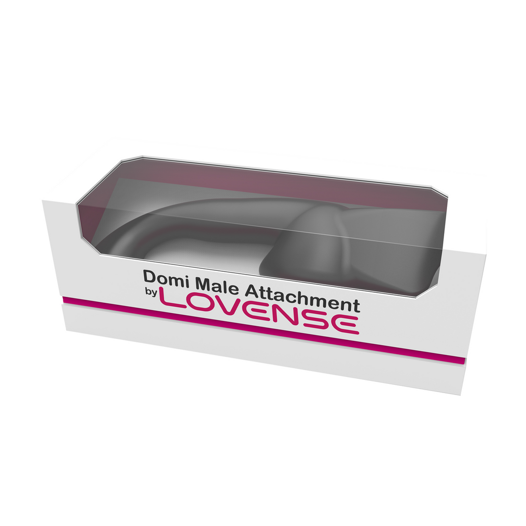 Male Attachment for Domi Wand Massager - Black - Image 2