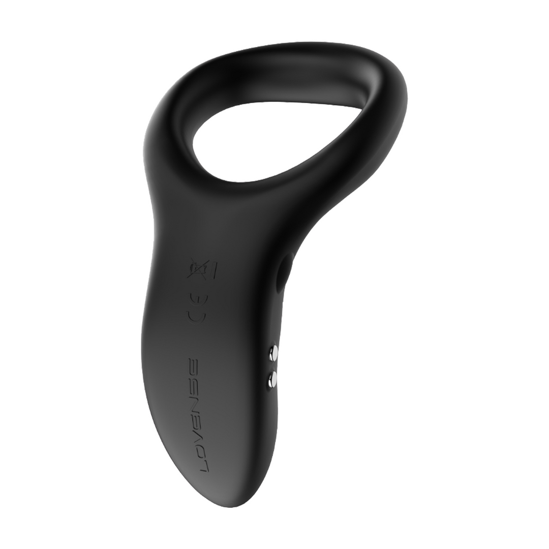 Diamo - App-controlled Vibrating Cockring - Black - Image 4