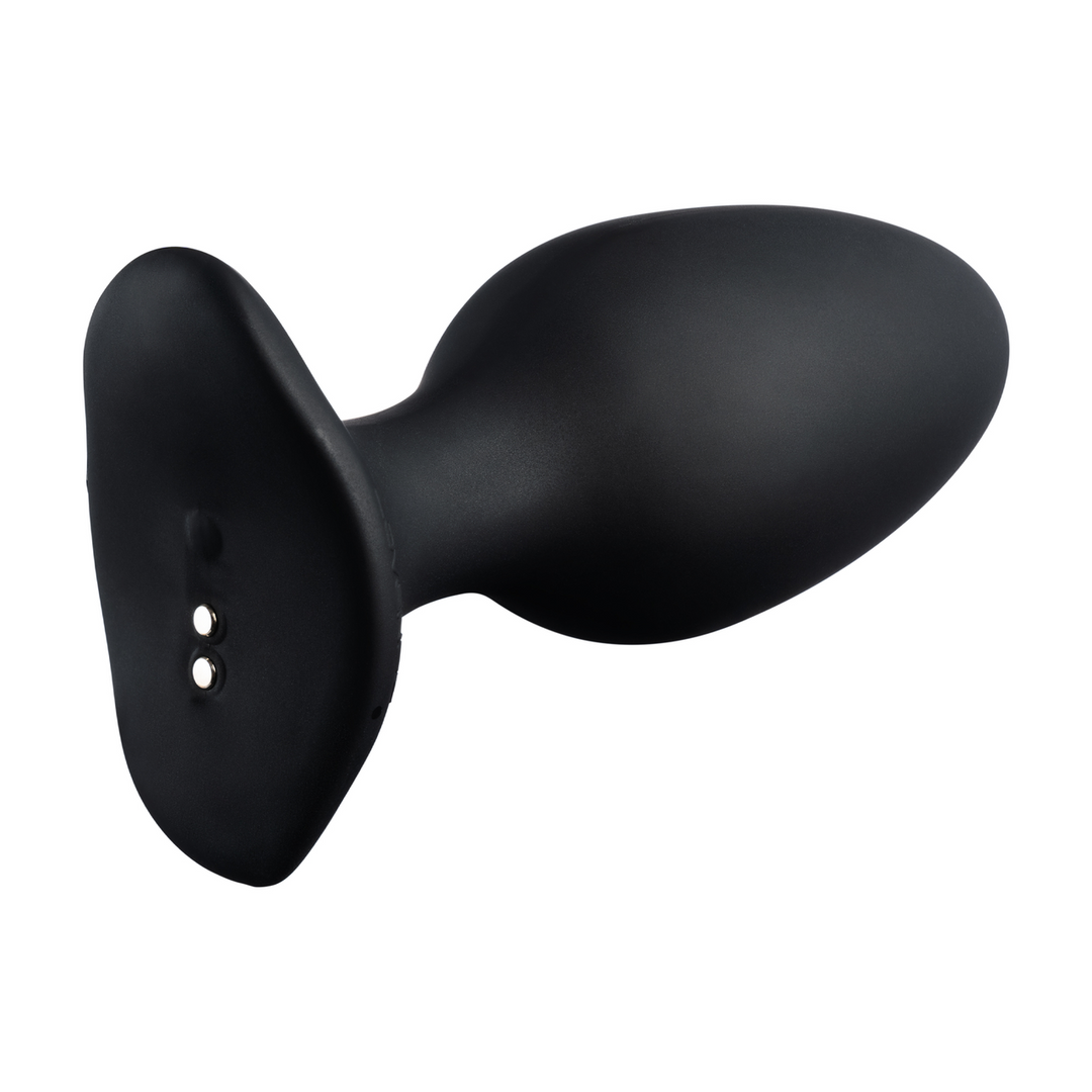 Hush 2 - App-controlled Vibrating Butt Plug - 2.25 / 5,7 cm - Black - Image 4