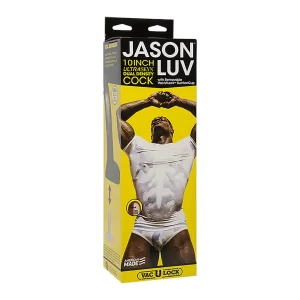 Jason Luv - ULTRASKYN Cock - 10" / 25 cm - Chocolate - brown