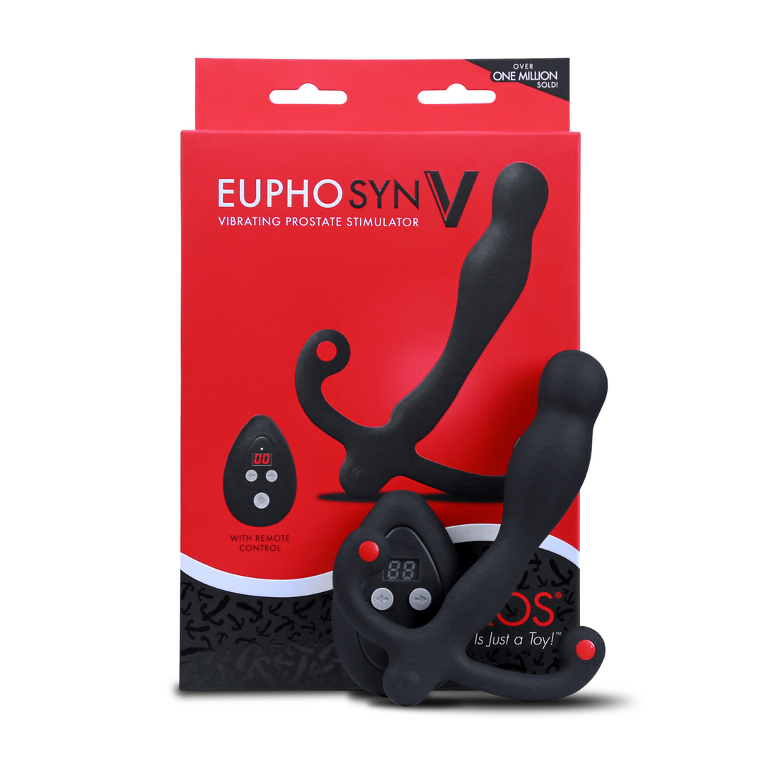 Eupho Syn V - Vibrating Prostate Stimulator - Black - Image 3