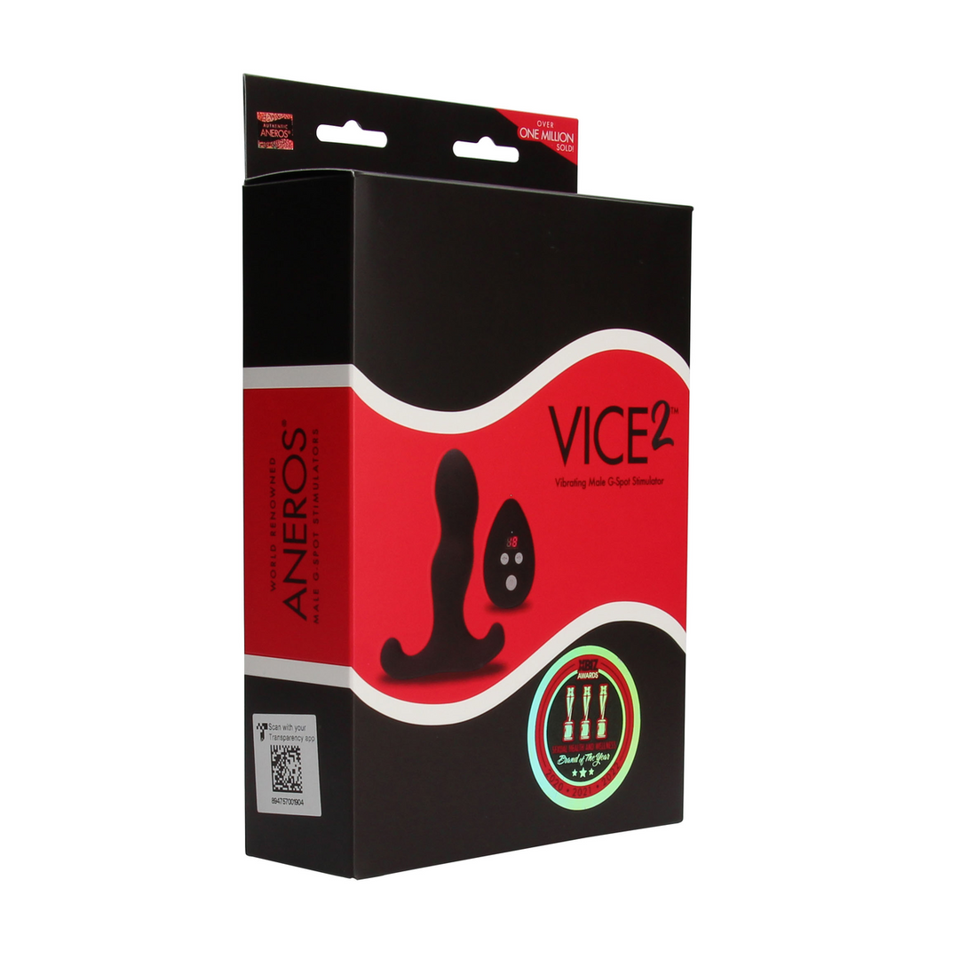 Vice 2 - Vibrating Male G-Spot Stimulator - Black - Image 2