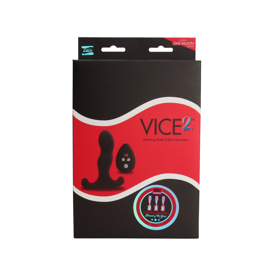 Vice 2 - Vibrating Male G-Spot Stimulator - Black - Image 3