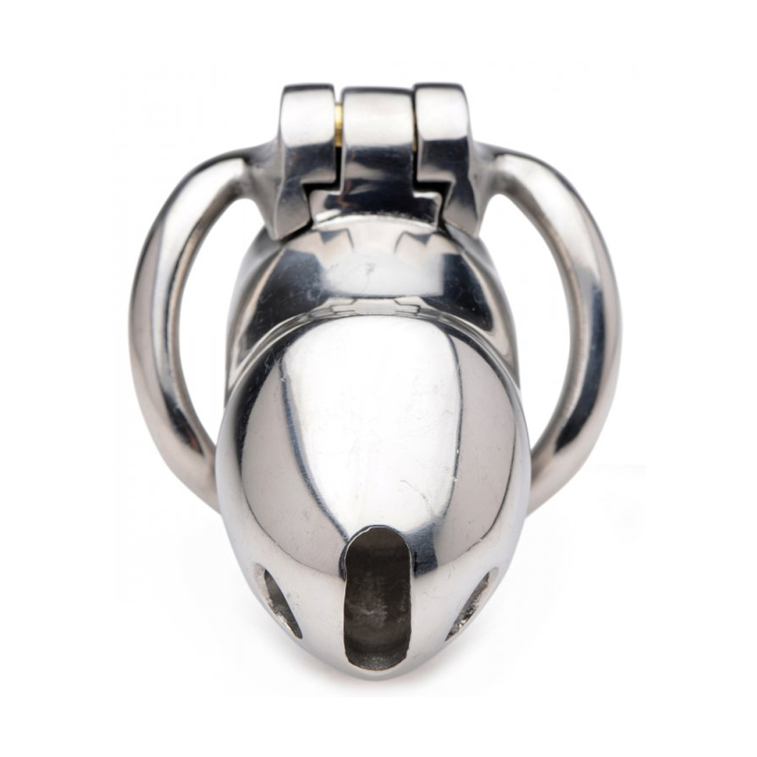 Rikers 24-7 - Stainless Steel Locking Chastity Cage - Image 3