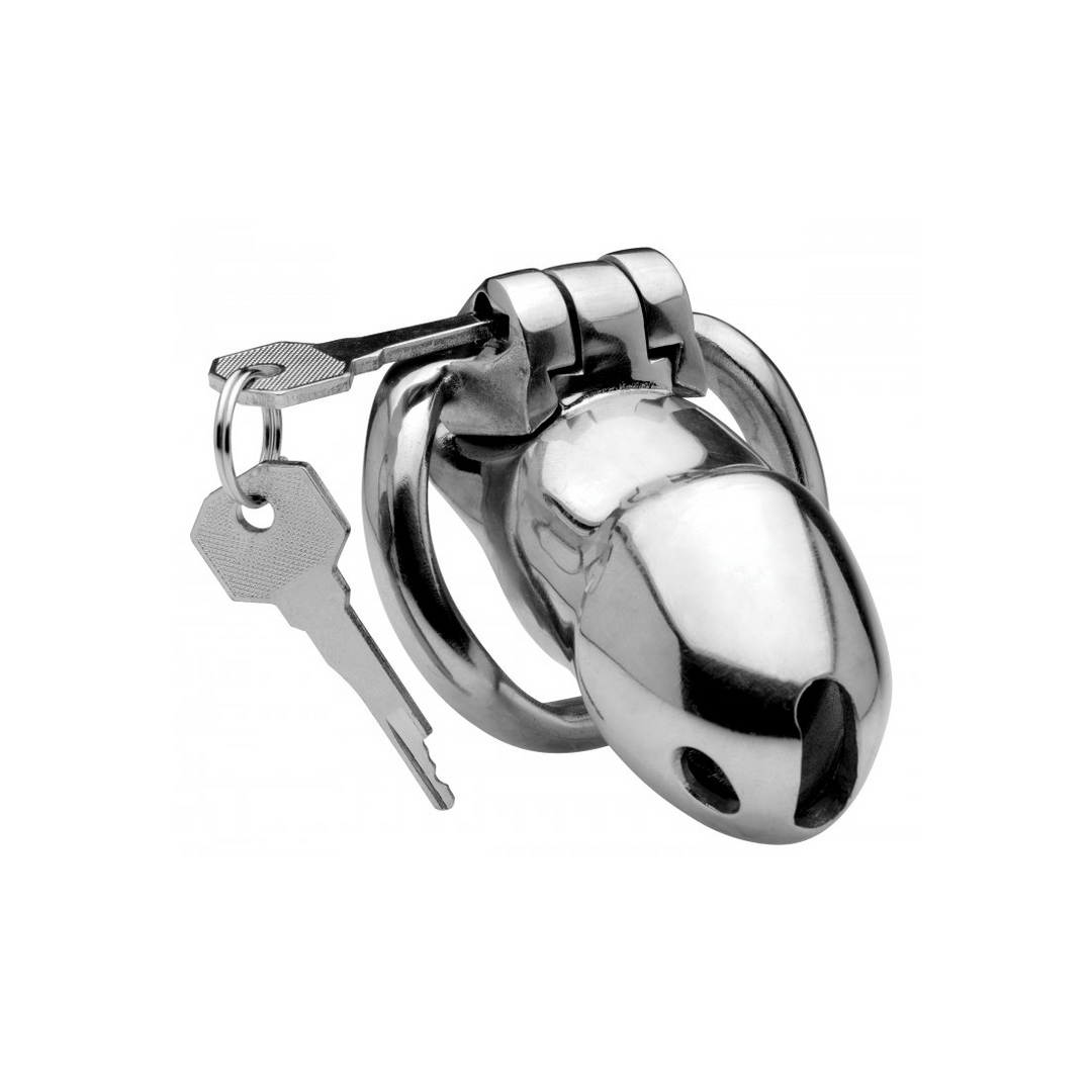 Rikers 24-7 - Stainless Steel Locking Chastity Cage - Image 5