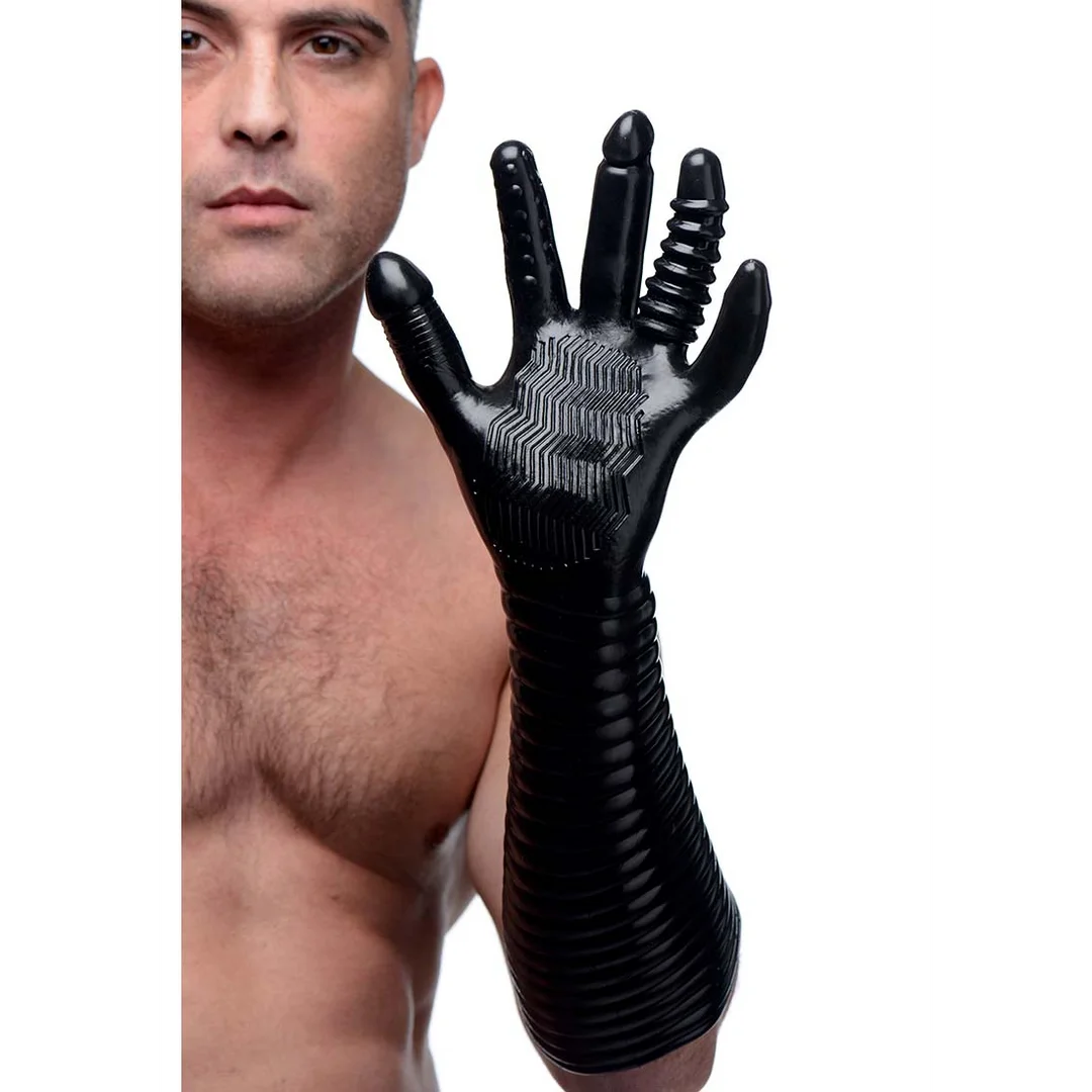 Pleasure Fister Textured Fisting Glove