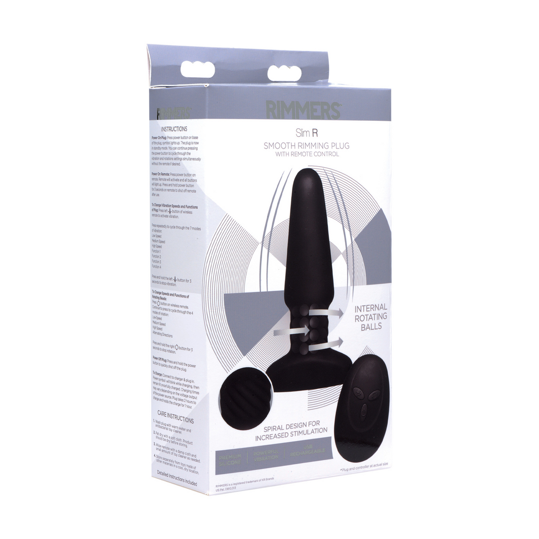 Slim R - Smooth Rimming Plug with Remote Control - Image 2