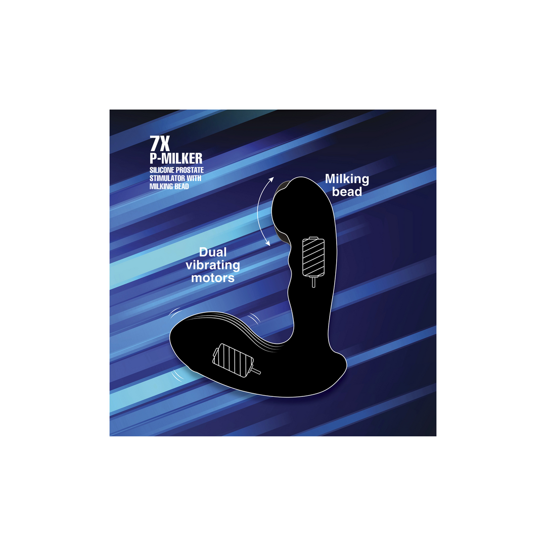 P-Milker - Silicone P-Spot Stimulator with 7 Speeds - Image 7