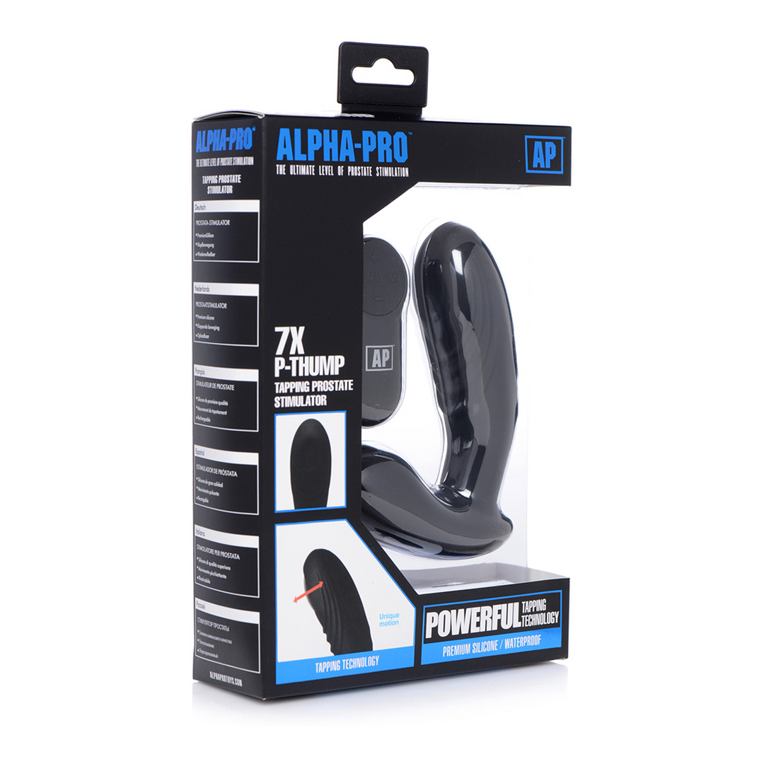 P-Thump - Tapping Prostate Vibrator with Remote Control and 7 Speeds - Image 2