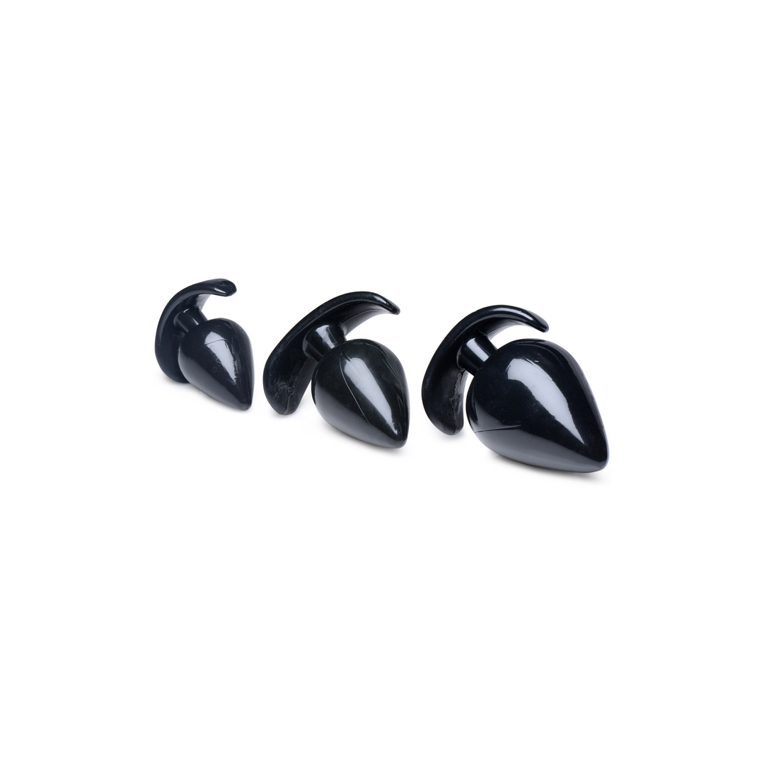 Triple Spades - 3 Piece Anal Plug Set - Image 4