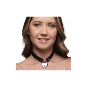 Lock-It Heart Lock and Key Choker