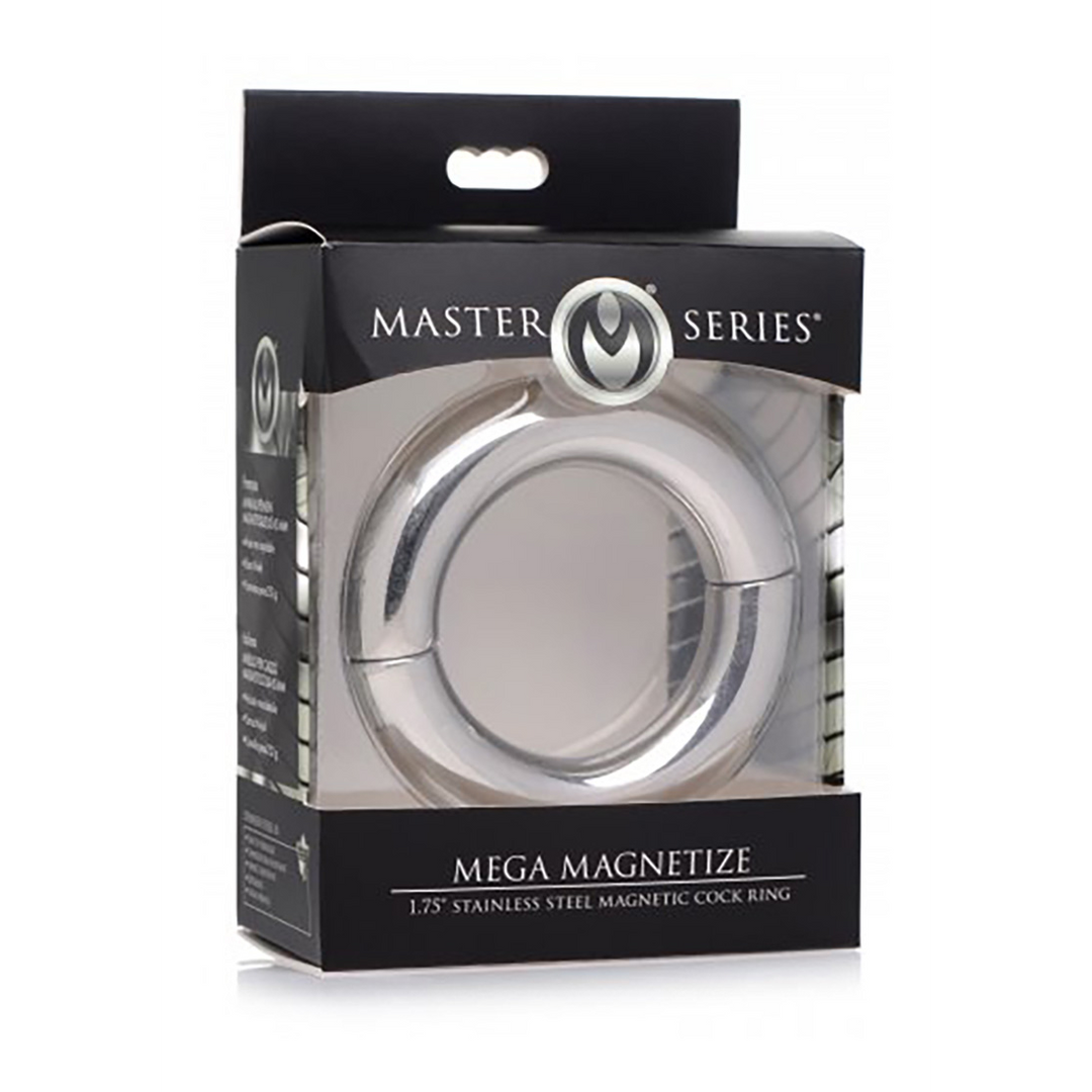Mega Magnetize - Stainless Steel Magnetic Cockring - 2 / 4,4 cm - Image 2
