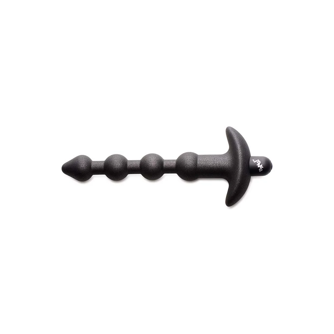 25X Vibrating Silicone Anal Beads with Remote Control