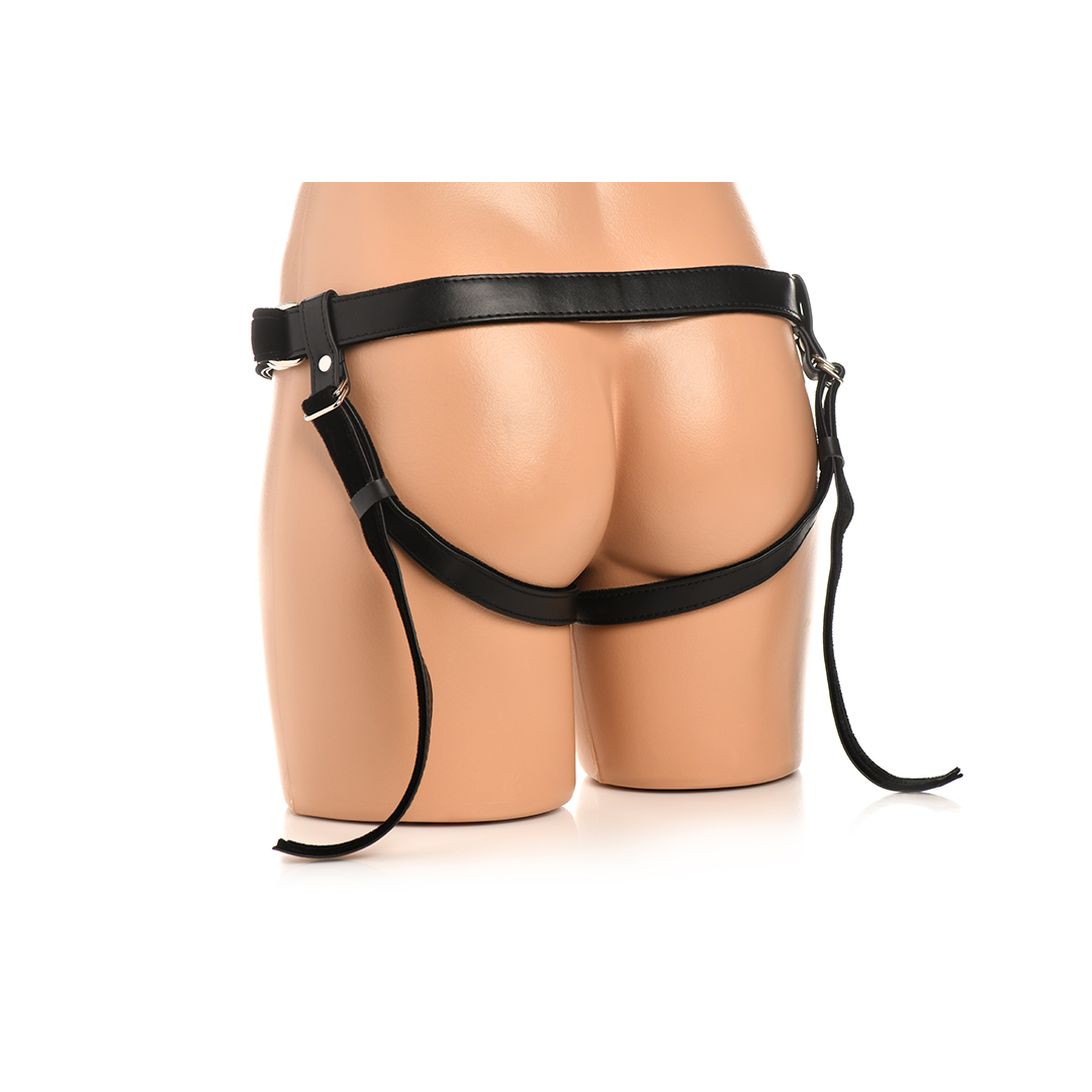 Velvet Kiss Strap-On Harness - Black - Image 4