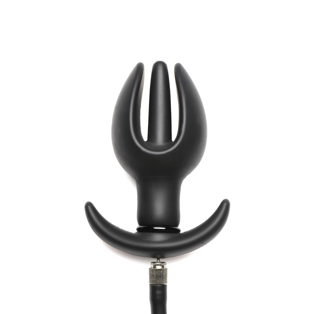 Bad Buoy Anchor - Inflatable Silicone Anal Plug - Black - Image 7